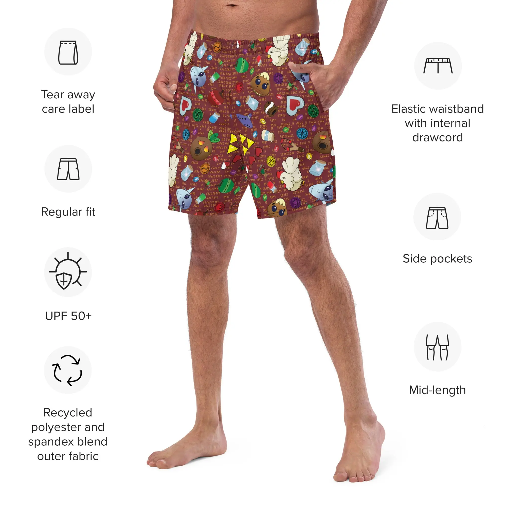 Gym to Swim Athletic Shorts - A Terrible Fate