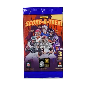 Score-A-Treat 3 Card Pack - Random Pack Giveaway Item with NFL Players and Collectibles