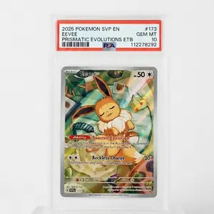 Pokemon Eevee 2025 SVP 173 Scarlet & Violet Promo Holo English PSA 10