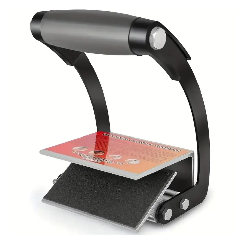Plywood Carrier Ergonomic Grip, Panel and Plywood Carrier Holder, Metal Gripper For Board, Drywall Woodworking Carrying Tool This convenient tool allows you to lift the sheet without bending down, reducing the risk of back injury and strain.