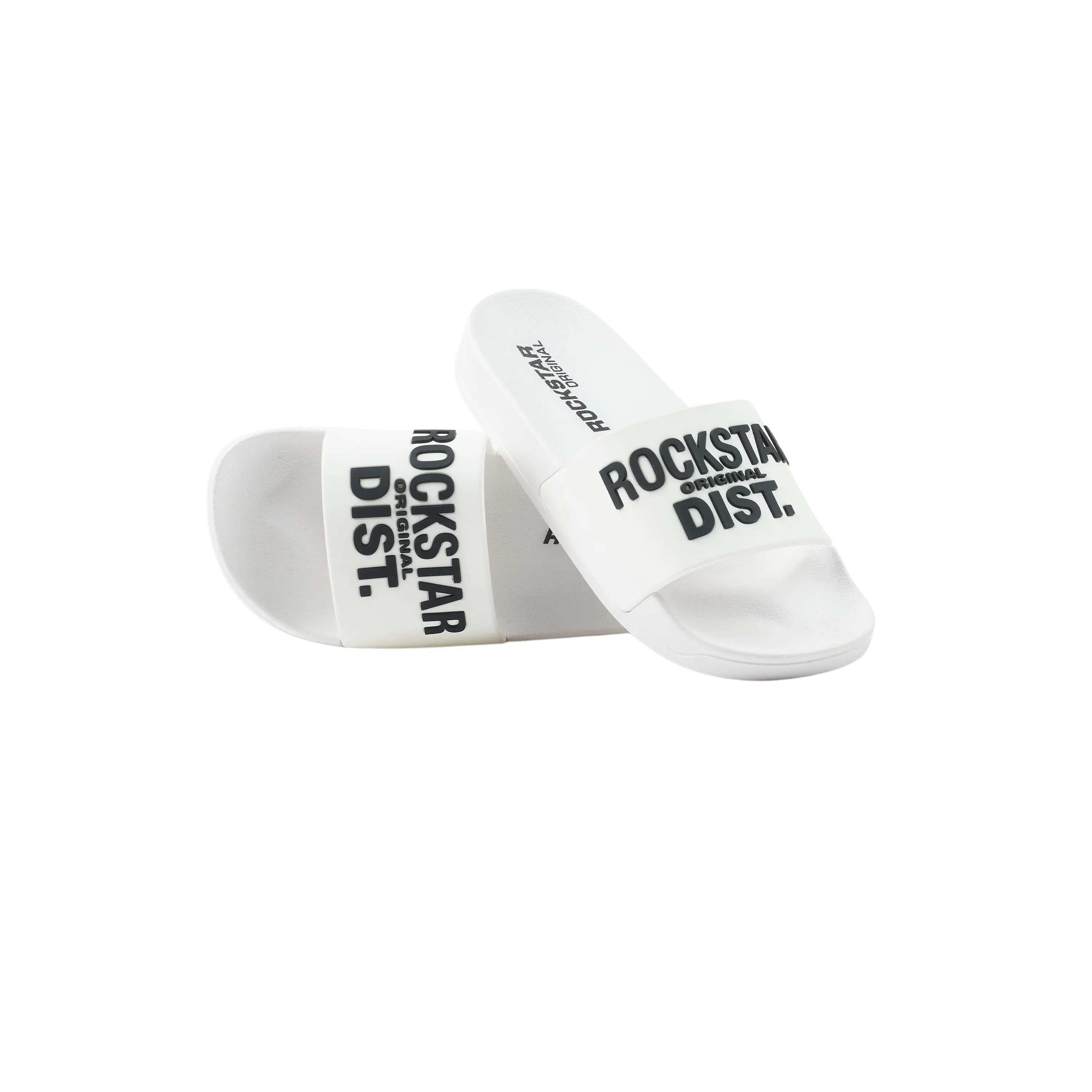 Boys Laguna 2.0 White/ Black Slides Boys Laguna 2.0 White/ Black Slides