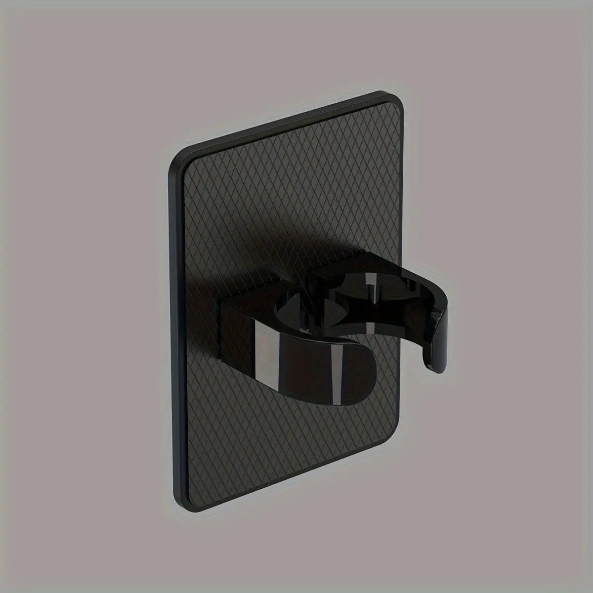 One Piece of Adjustable Comb Holder And Storage Rack for The Bathroom, a Wall-Mounted Organizer for Combs That Requires No Drilling for Installation.