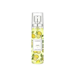Gazipoo Lemon Perfume Spray, Fresh Citrus & Mint Notes, Natural Formula, Refreshing Aroma, Ideal for Daily Use, Energizing Scent
