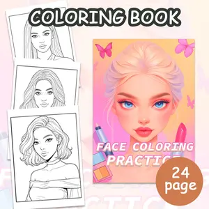 Adult Coloring Book, 24 Bold Stress-Relief Designs, 11.69x8.27 Inches, Thick Paper, Original Hand-Drawn Patterns, Perfect Gift, Durable Drawing Pad