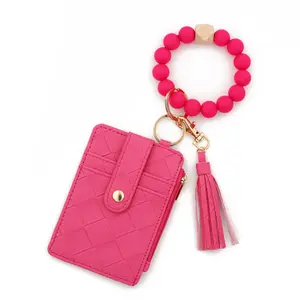Hot Pink Woven Wristlet Card Holder | Viral TikTok Preppy Accessory | Must Have Bold Wallet#TikTokFinds #ViralTikTok #HotPinkAccessories #WovenWallet #BeadedWristlet #TikTokMadeMeBuyIt #EverydayCarry #WristletWallet #CardHolder #SpringFashionEssential