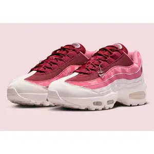 Women's Nike Air Max 95 Big Bubble "Valentine's Day" Pink/Red IB8155-600 Fashion Athletic Sneaker