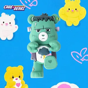 1PC Care Bears Officially Licensed Grumpy Bear Fridge Magnets Strong Cute 3D Cartoon Figure DIY Decorative Fridge Magnetic Practical Note Holder Offices Kitchens Christmas Birthday Gifts For Family