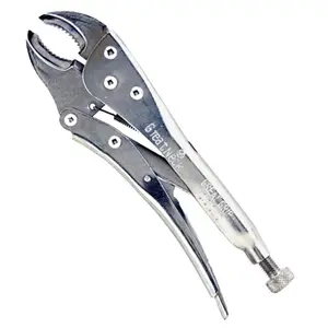 212 MAIN 10 inch Great Neck Saw Alloy Steel Curved Jaw Locking Plier with Heat-Treated Jaws, Coarse Teeth, Locking Head, Wire Cutters for Fishing & Outdoor Recreation