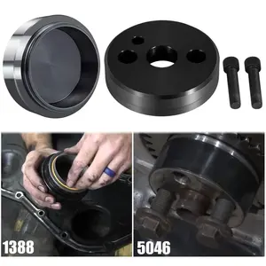 5046 Crankshaft Wear Sleeve Install Tool & 1338 Front Crankshaft Seal Installation Tool Perfectly Fits for Cummins 3.9L 5.9L 6.7L Diesel Engines