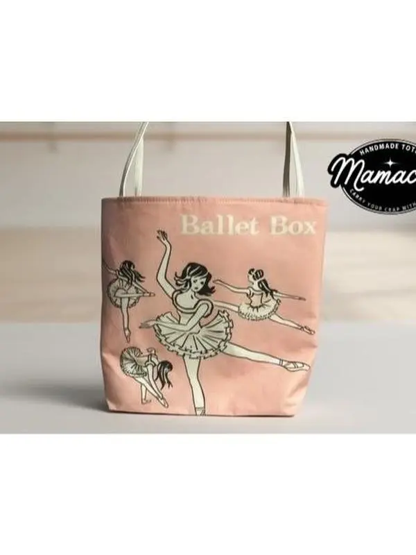 80's Ballet Box Reversible Tote