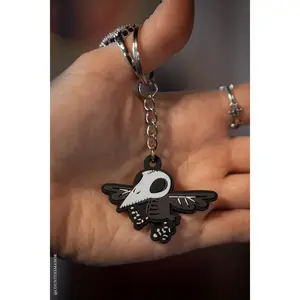 Quoth The Raven Keychain