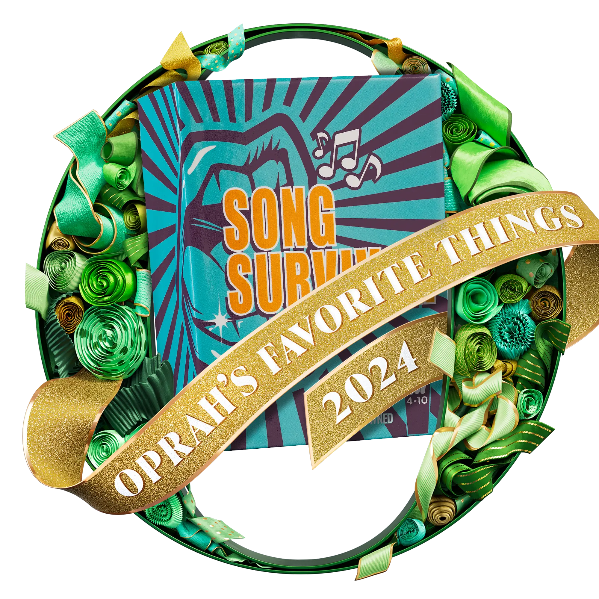 Song Survivor - Nostalgic Song-Themed Card Game for All Music Fans with Two Difficulty Levels & Diverse Musical Prompts Ideal for Party Games and Music Enthusiasts