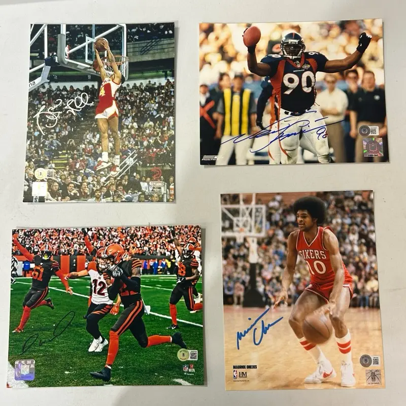 (1) BS Collectibles Giveaway Spot! Pick Your Pair! Signed 8x10 Photos, Licensed Memorabilia, Starting Lineup Figurine, & Collectible Cards