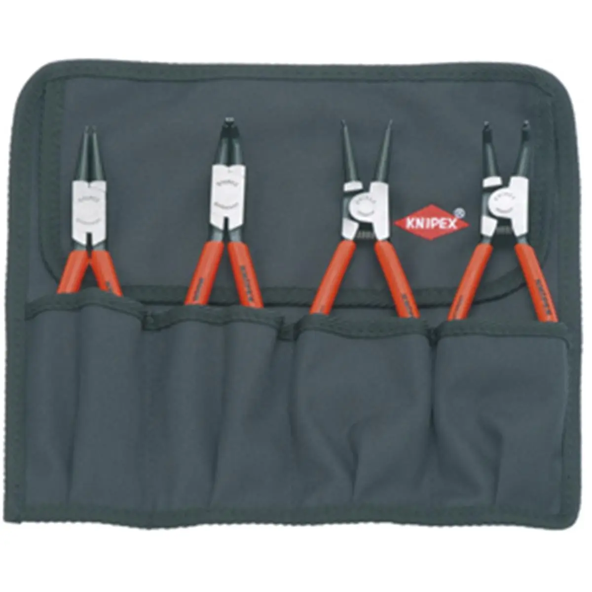 Knipex Tools Lp KX1956 Cir Clip Pliers Set, Four-Piece