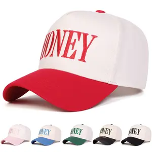 New foreign trade model letter embroidered HONEY baseball cap for women, spring and summer outdoor sun protection visor hat