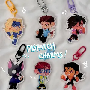 Dispatch Inspired Acrylic Keychains