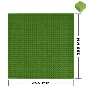 BanBao Basic Base Plate, Small Block, Green