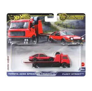 2025 Hot Wheels Team Transport  Toyota AE86 Sprinter Trueno & Fleet Street