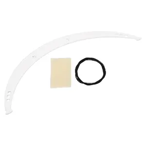 VOCOSTE Eyebrow Ruler Eyebrow Corrector  Mini Eyebrow Shaper 9.06"x3.15" Clear 1 Set