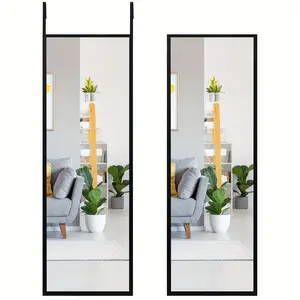 New Giantex Door Wall Mounted Mirror Full Length Hanging Mirror Bedroom Bathroom Black Decor