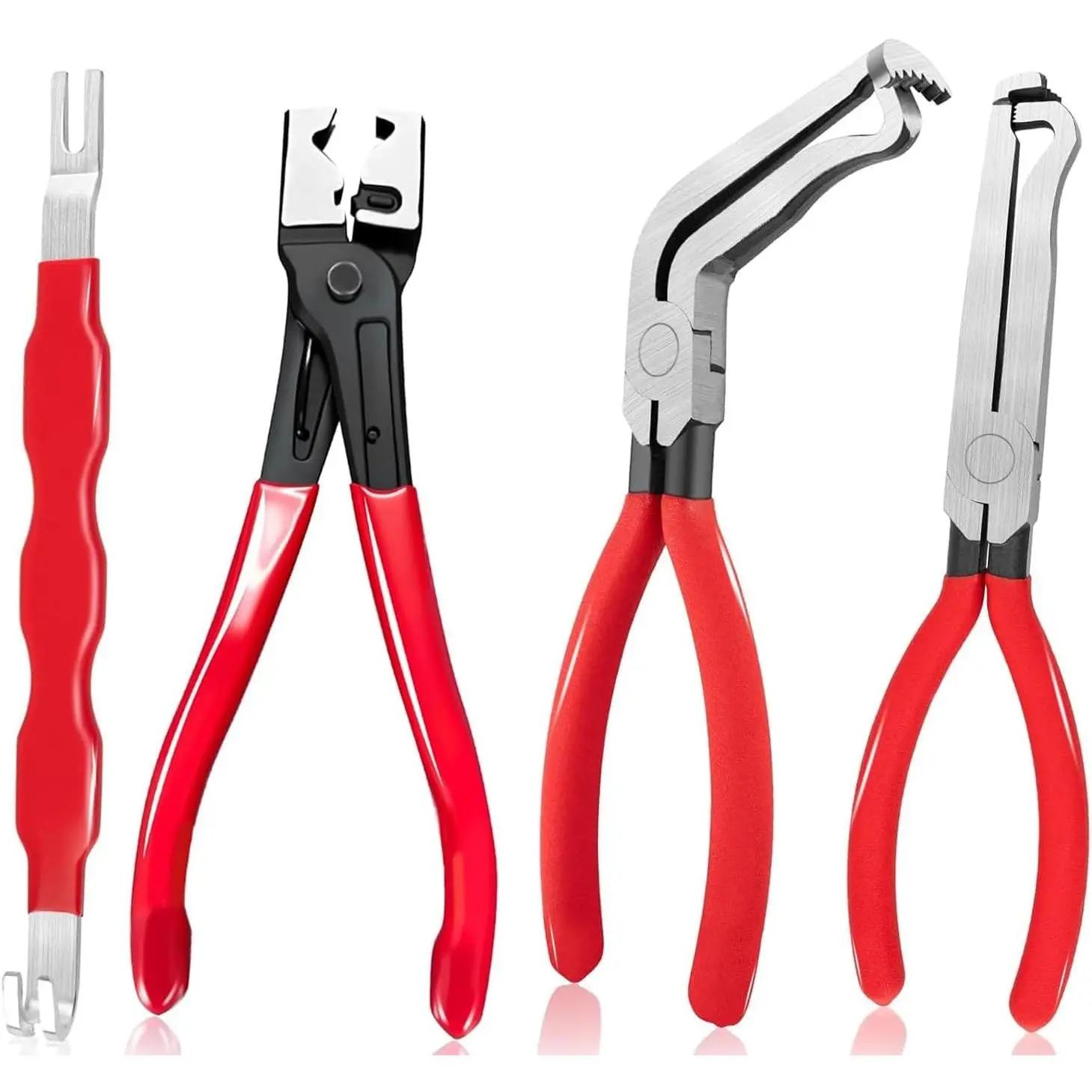 4 Pack Electrical Disconnect Pliers for , Automotive Electrical Tools, Electrical Connector Pliers  Line Clip Remover Tools Includes Connector Separator