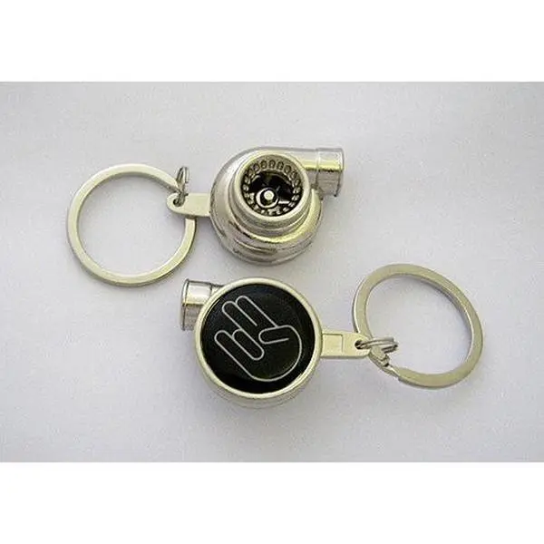 Spinning Turbo Keychain - Shocker Logo
