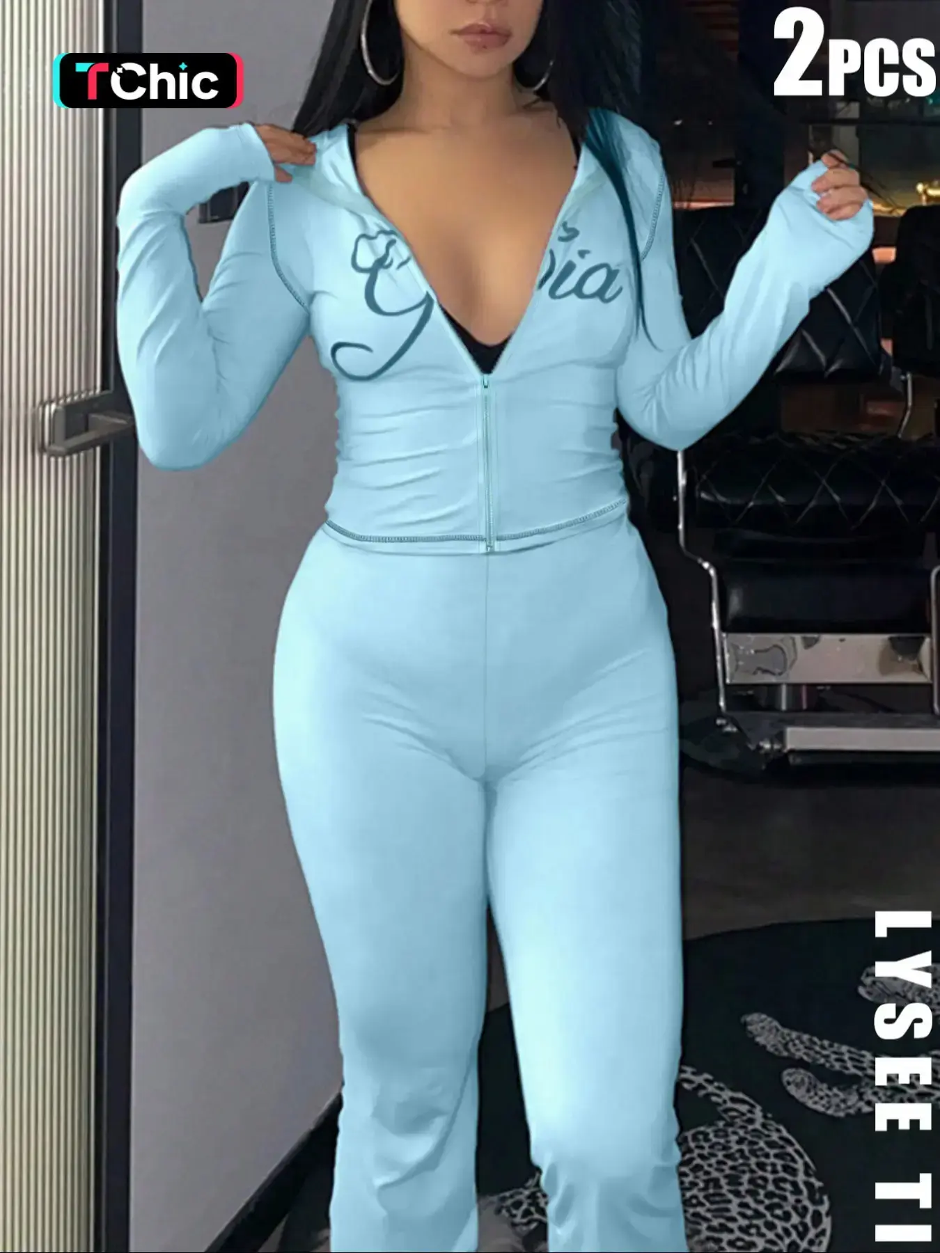 furry juicy couture traxk suit - TikTok Shop
