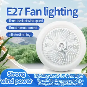 Rotatable Three-In-One Ceiling Fan Light with Remote Control, Adjustable Lighting, Suitable for Bedroom/living Room/dining Room