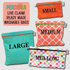 LIVE CLAIM Ready Made- Washable Bag