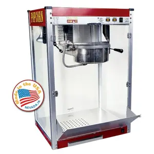 212 MAIN 8oz Popcorn Popper, 1108110 Model Theater-Style Appliance with Glass Panels, High Output, Old Maids Tray & Popcorn-Warming Function (Specialty Kitchen Appliance)