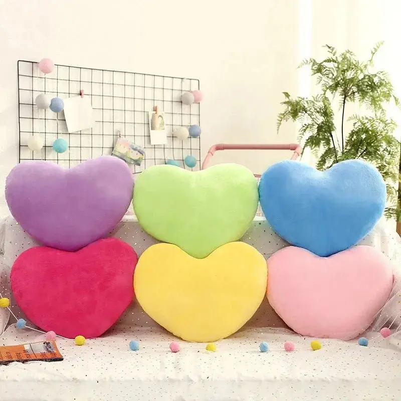 Plush Heart Shaped Pillow