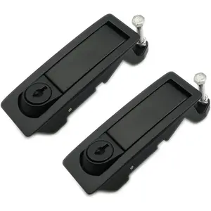 2 Pack Locking Compression Latches (AL-919-1L) Flush Lever Adjustable Grip Range 0.04"-0.94", Replacement for C2-32-25