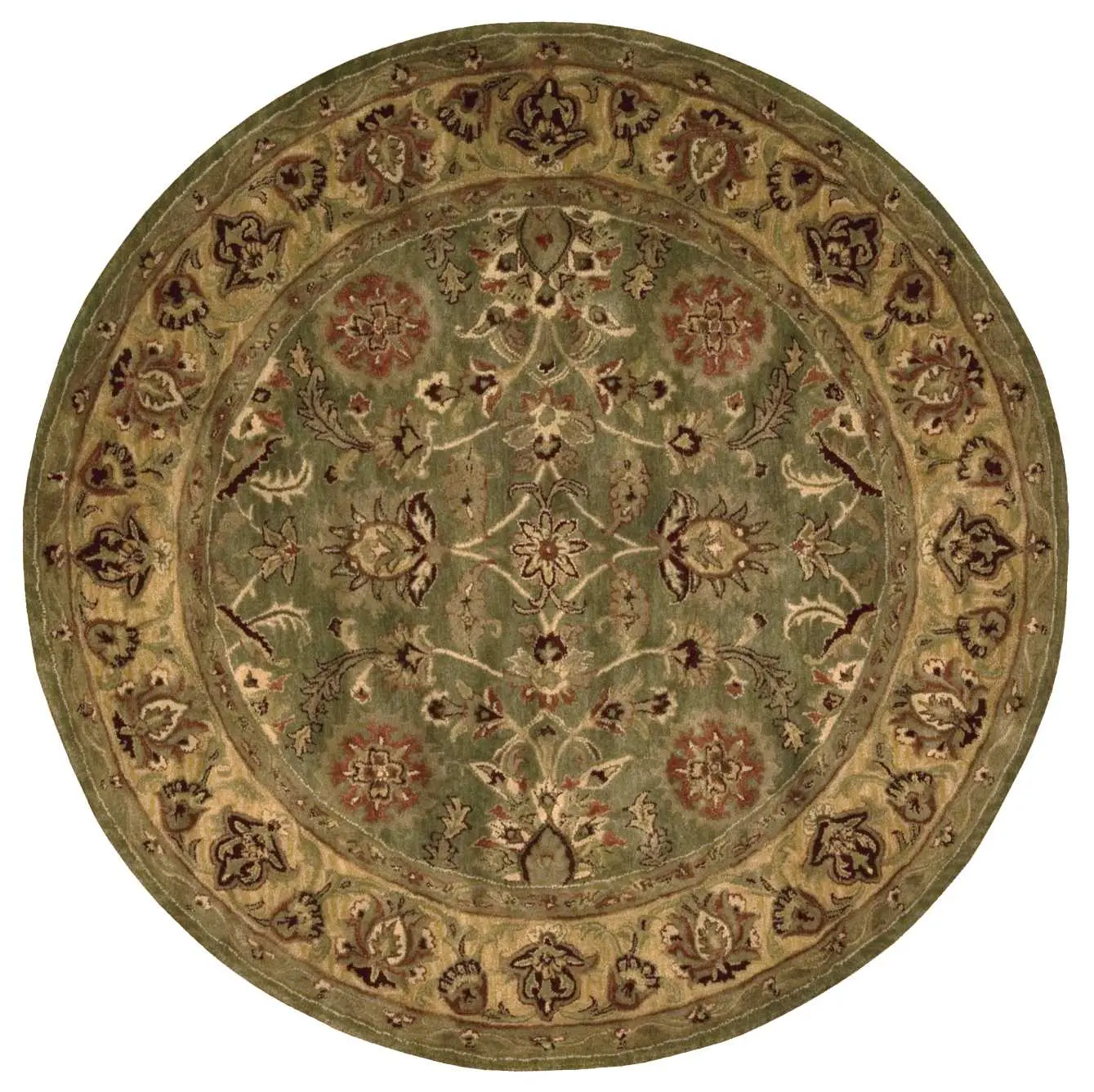 Nourison Home Jaipur JA12 Green Traditional Tufted Rug