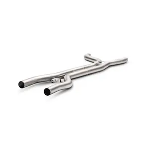 Akrapovic Evolution Link Pipe Set (Titanium) for 2016-21 Alfa Romeo Giulia Quadrifoglio