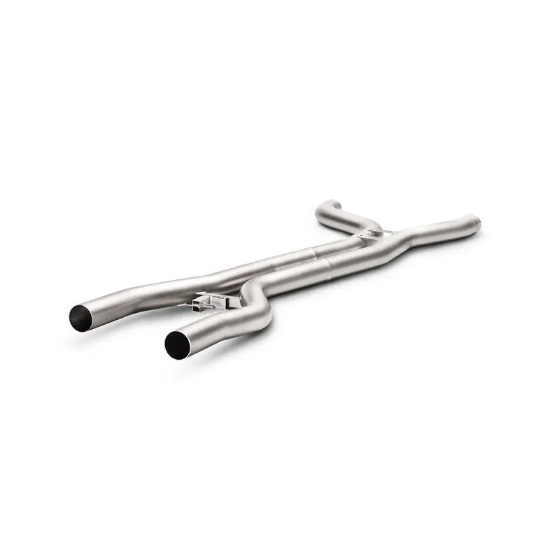 Akrapovic Evolution Link Pipe Set (Titanium) for 2016-21 Alfa Romeo Giulia Quadrifoglio