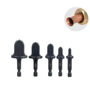 5pcs Expander Set for Air Conditioning Copper Pipe, Hexagonal Handle and Flared Expander Tool, Essential HVAC Repair Kit