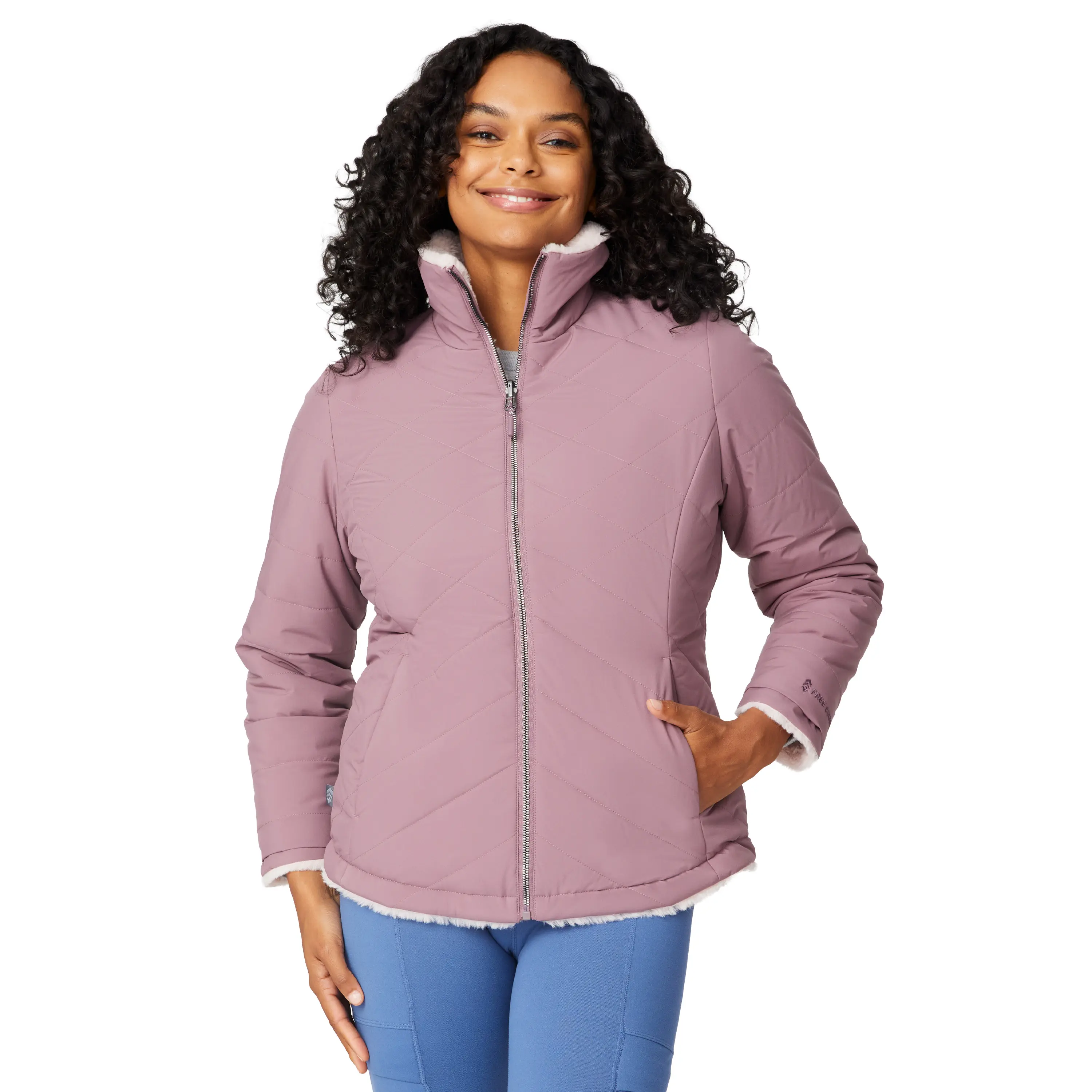 Free Country Women's Cirrus Quilted Reversible Jacket