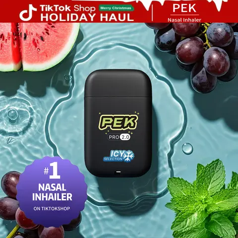 Pek Pro 2.0 Nasal Stick Inhaler, Natural Essential Oil, FreshVibe