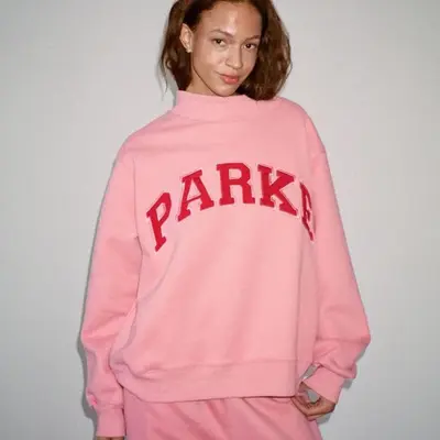 Alo Sweatshirts Red TikTok Shop