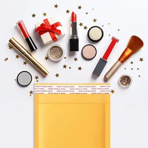 UCGOU Kraft Bubble Mailer 6x10 Inch Yellow Padded Envelope for Small Business Mailing Package Self Sealing Tear Resistant Boutique Bulk Mail Shipping Bag