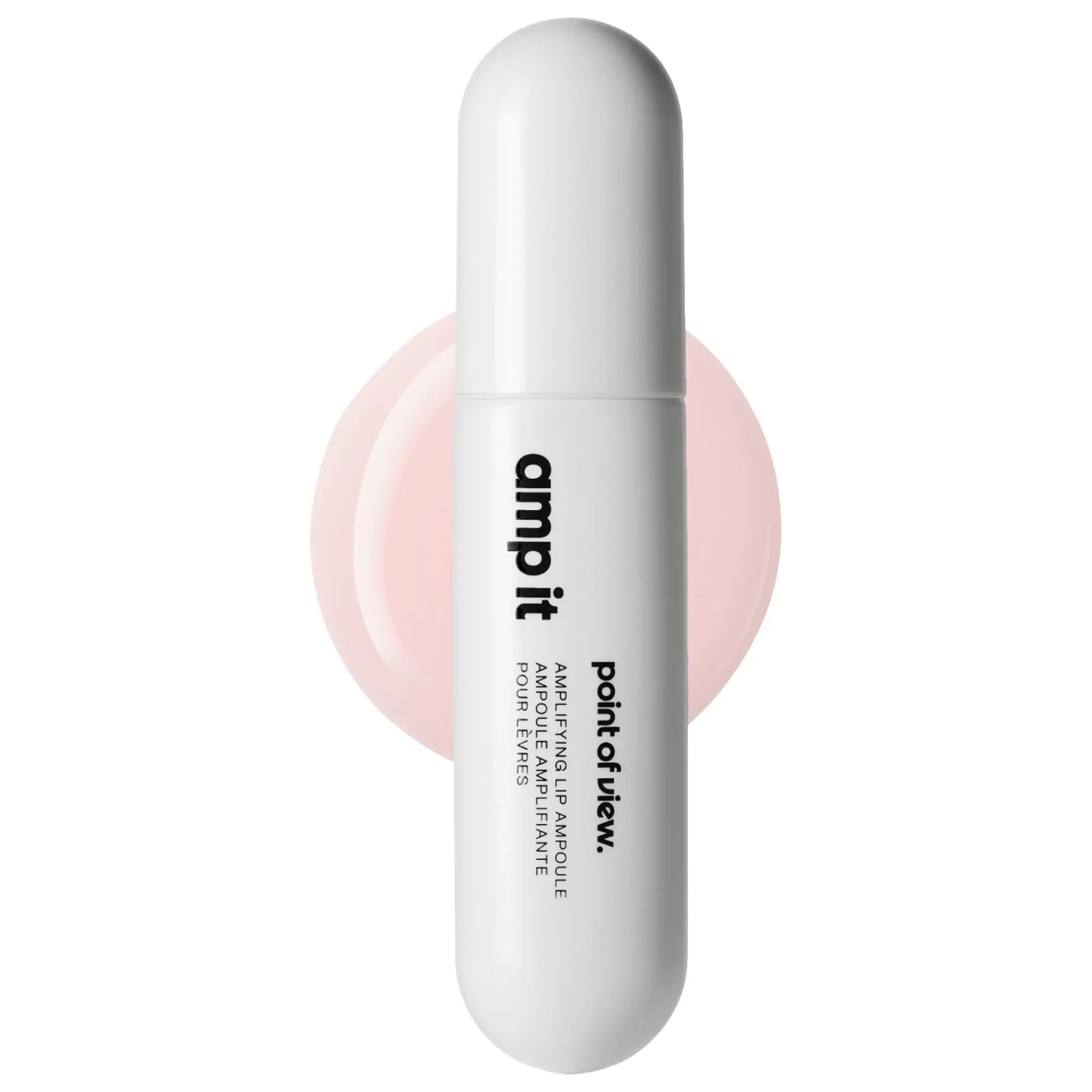 point of view. amp it amplifying high-shine smoothing lip balm ampoule Clear 0.5oz/15ml