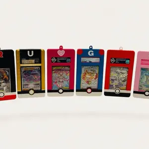 Wacky prints pokemon top loader/ slab protective cases!