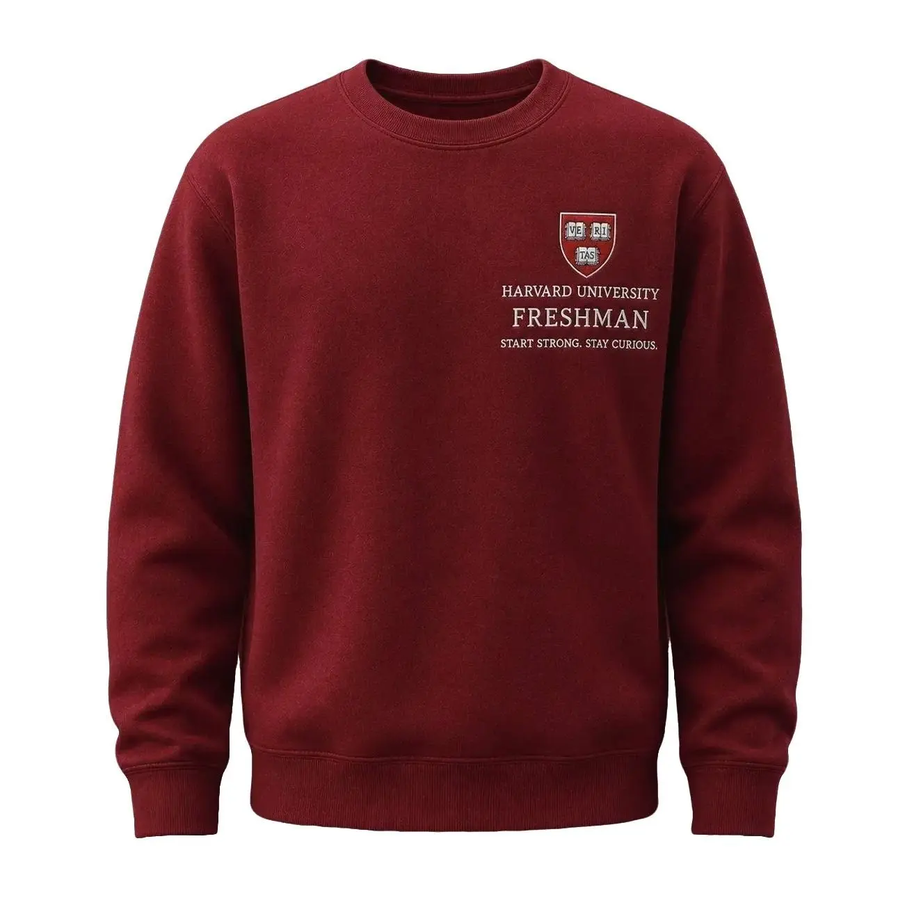 Harvard University Freshman Crewneck Sweatshirt, Harvard College Class Year Pullover, Crimson Campus Student Sweater, Ivy League University Gift