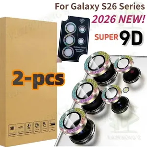 KAYKWONG'S 2 Set Camera Lens Protector Set For Samsung Galaxy S26 Ultra/S26 Plus/S26 Series, Durable Metal Design, Anti-Glare Features, Ideal Gift for Students & Users