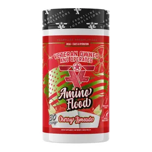 Frontline Formulations Amino Flood - EAA + BCAA & Hydration Supplement (30 Servings)