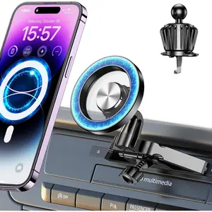 for Magsafe CD Phone Holder for Car[20 Strong Magnets]Magnetic CD Player Phone Mount for Car Phone Holder CD Slot Mount,CD Slot for iPhone 16 15 14 13 12 Pro Max Plus MagSafe Case All Phones