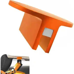 Jack Pad,  Jacking Puck Pinch Weld, Pinch Weld Frame Rail Adapter with 0.37" Large Slotted for   (Orange)