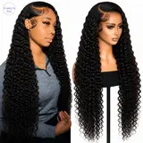 [Price Goes Up Soon] Only $69.99 Sohochic 13x4 13x6 Deep Wave Lace Front Wigs Human Hair Wig Quality Human Hair Lace Frontal Wigs Black Friday Deal Deep Wave Wig Human Hair Pre Plucked 180/220% Density Human Hair Wig