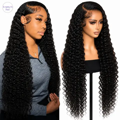 [Price Goes Up Soon] Only $69.99 Sohochic 13x4 13x6 Deep Wave Lace Front Wigs Human Hair Wig Quality Human Hair Lace Frontal Wigs Black Friday Deal Deep Wave Wig Human Hair Pre Plucked 180/220% Density Human Hair Wig