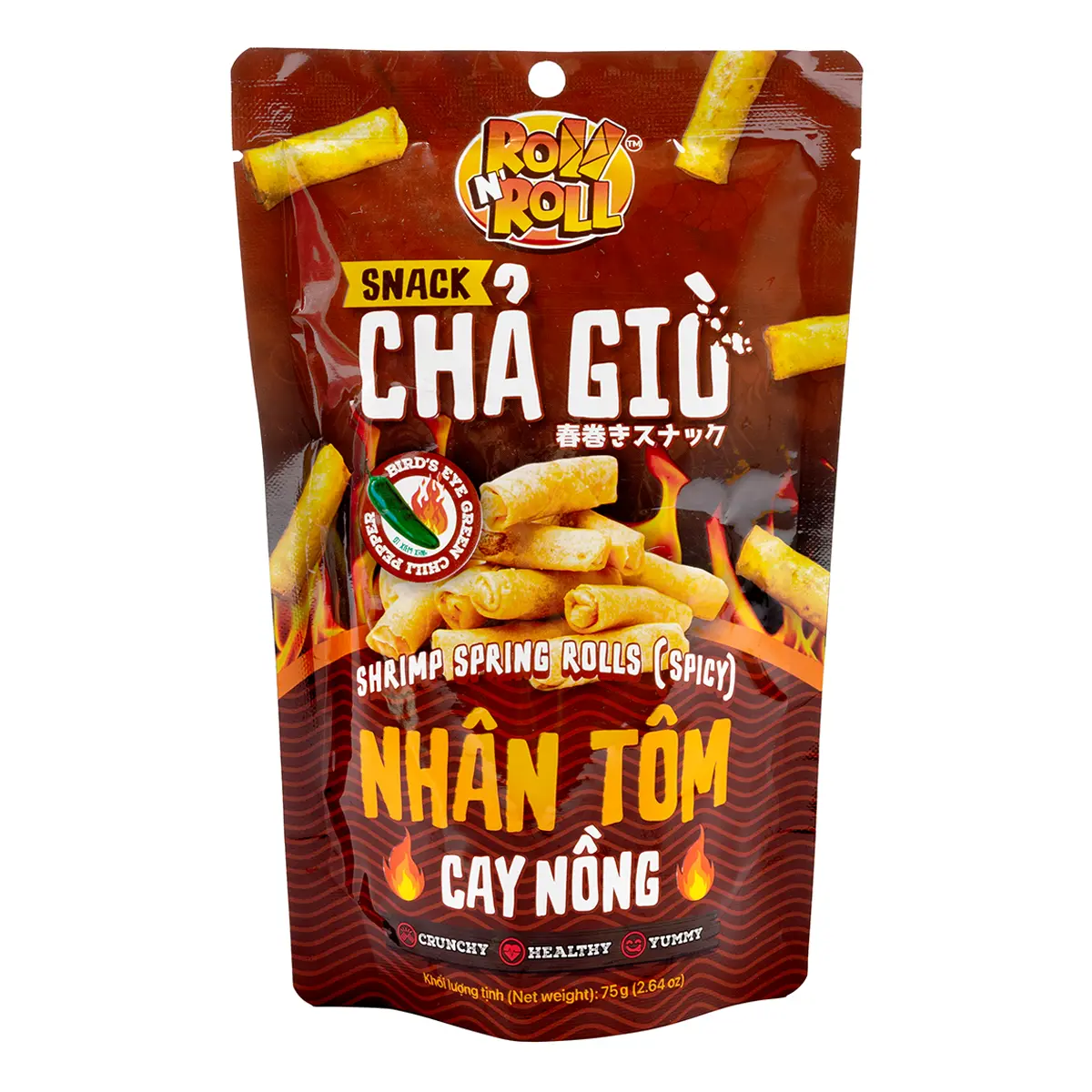 Roll n Roll Snack Spring Roll (Spicy) 75 g